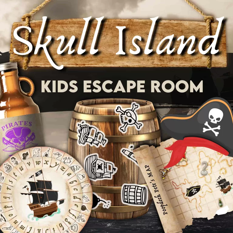 Skull Island DIY Escape Room Kit
