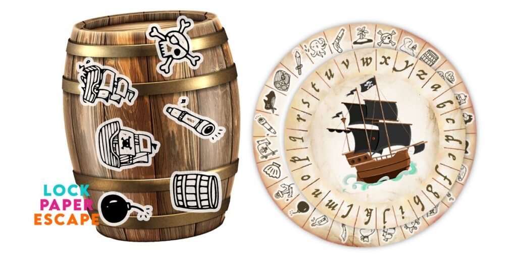 pirate themed kids escape room game