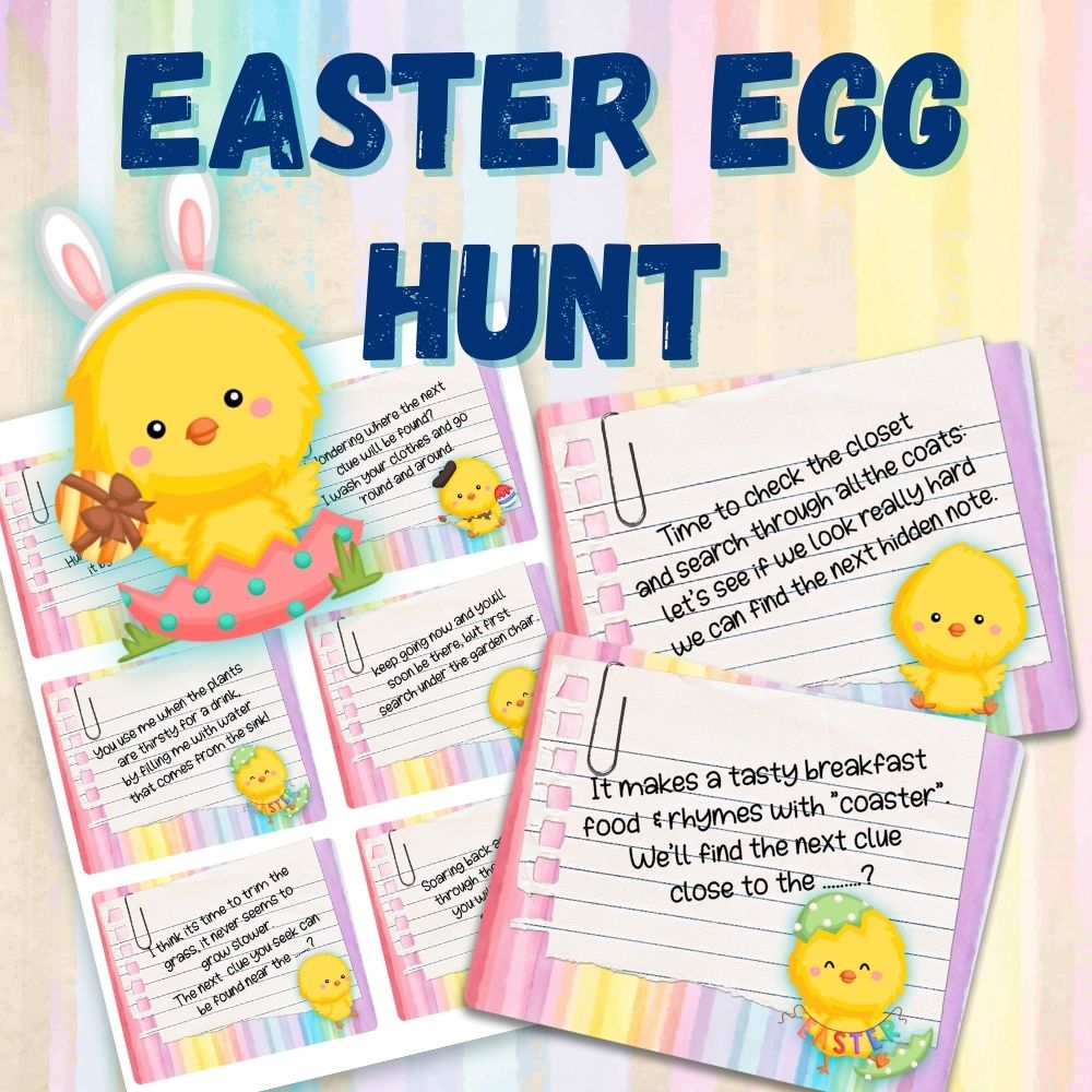 Easter Egg Hunt Made Easy - Lock Paper Escape