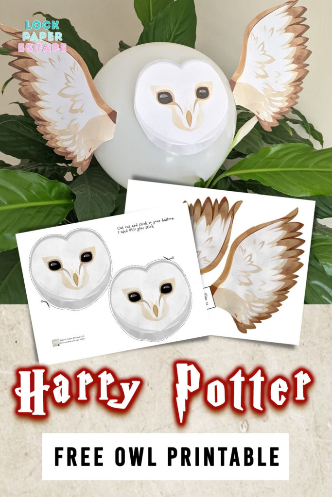 Harry Potter free owl printable.