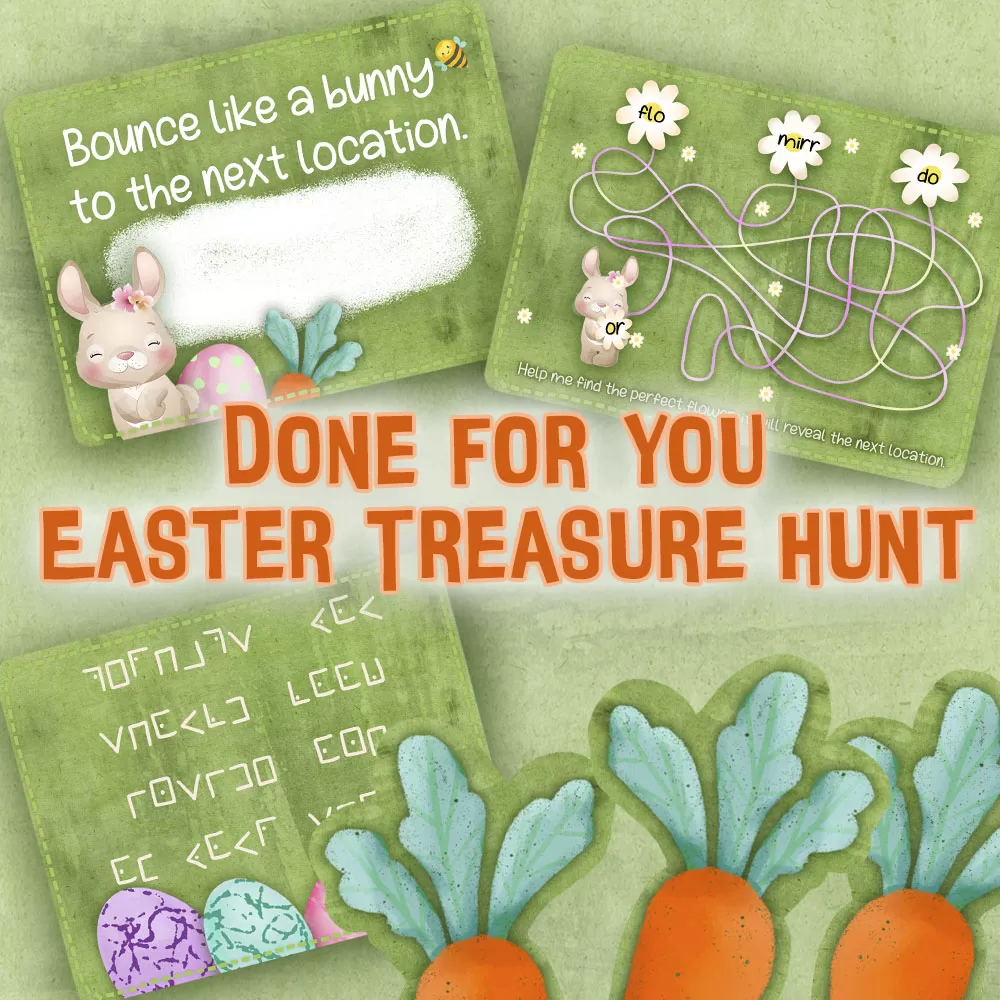 Easter Treasure Hunt - Lock Paper Escape