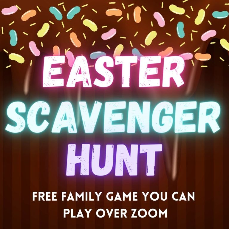 Zoom Scavenger Hunt Game for Easter