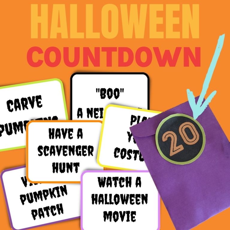 Halloween Countdown Activities