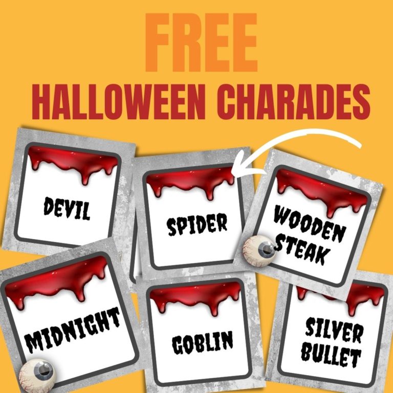 Free Halloween Charades