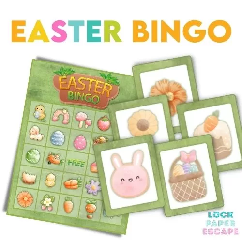 Fun Easter Bingo Game For Kids