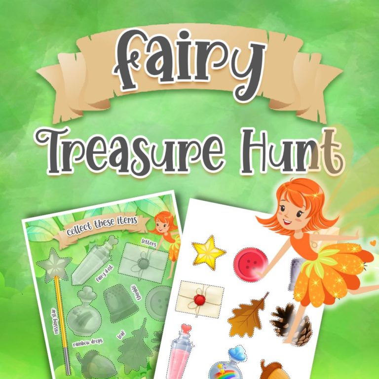 Fairy Treasure Hunt Clues