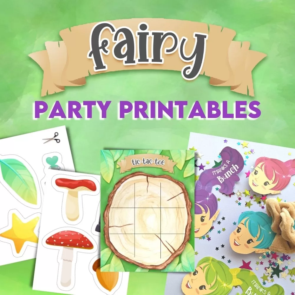 Fairy Party Printables - Lock Paper Escape