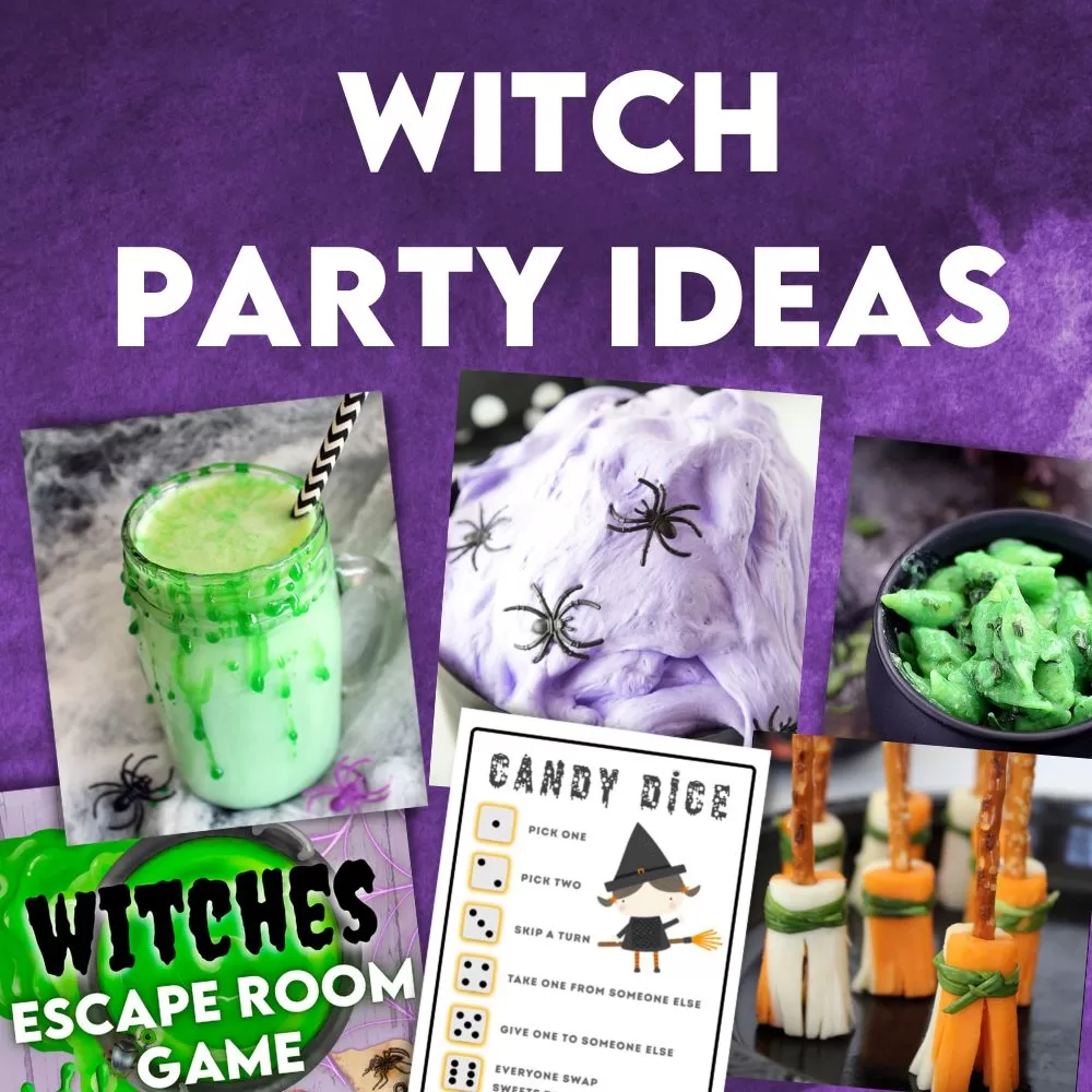 20 Witch Themed Party Ideas For Kids For Halloween - Lock Paper Escape