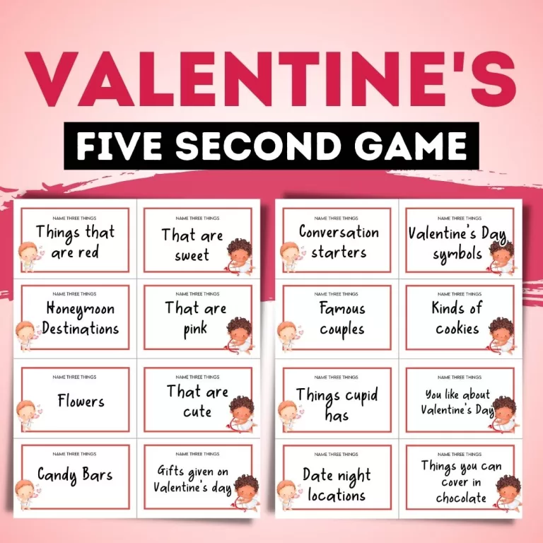 Spice Up Your Valentine’s Day with this Fun 5-Second Game!