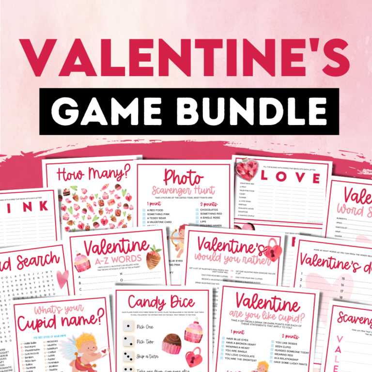 Fun Valentine’s Game for Kids and Families