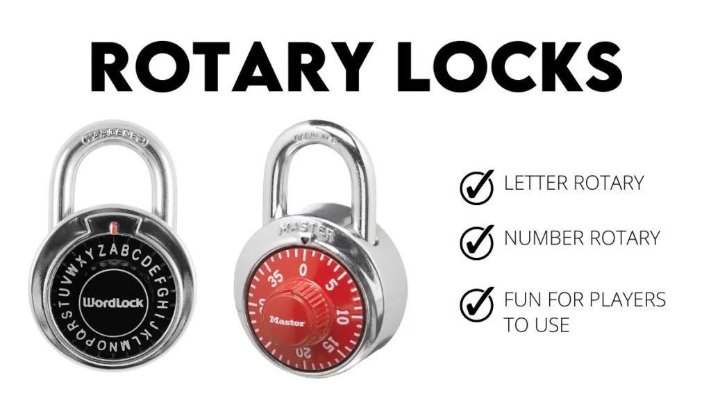 Rotary number and word lock