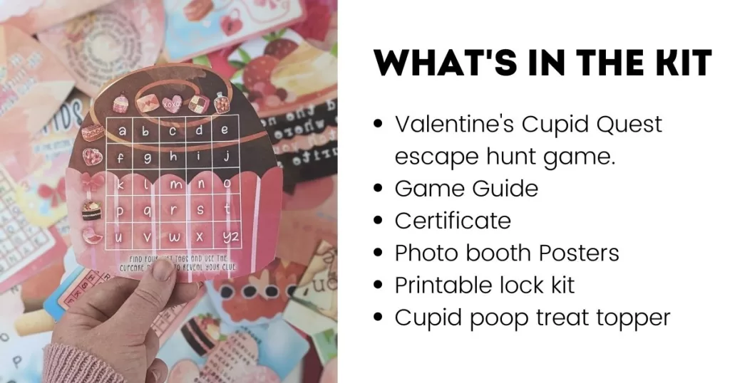What's in the valentine's day escape room hunt?