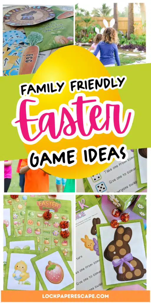 Easter game ideas for kids.