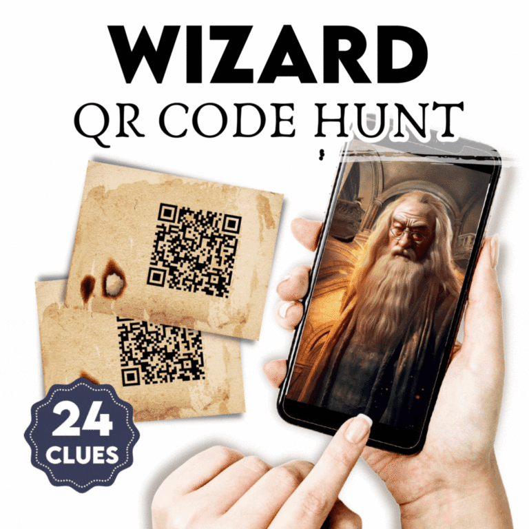 Fun Wizard Treasure Hunt Idea