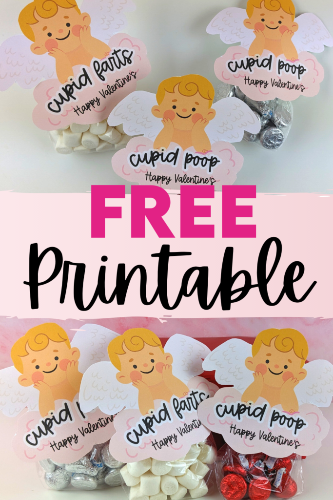 cupid poop free printable