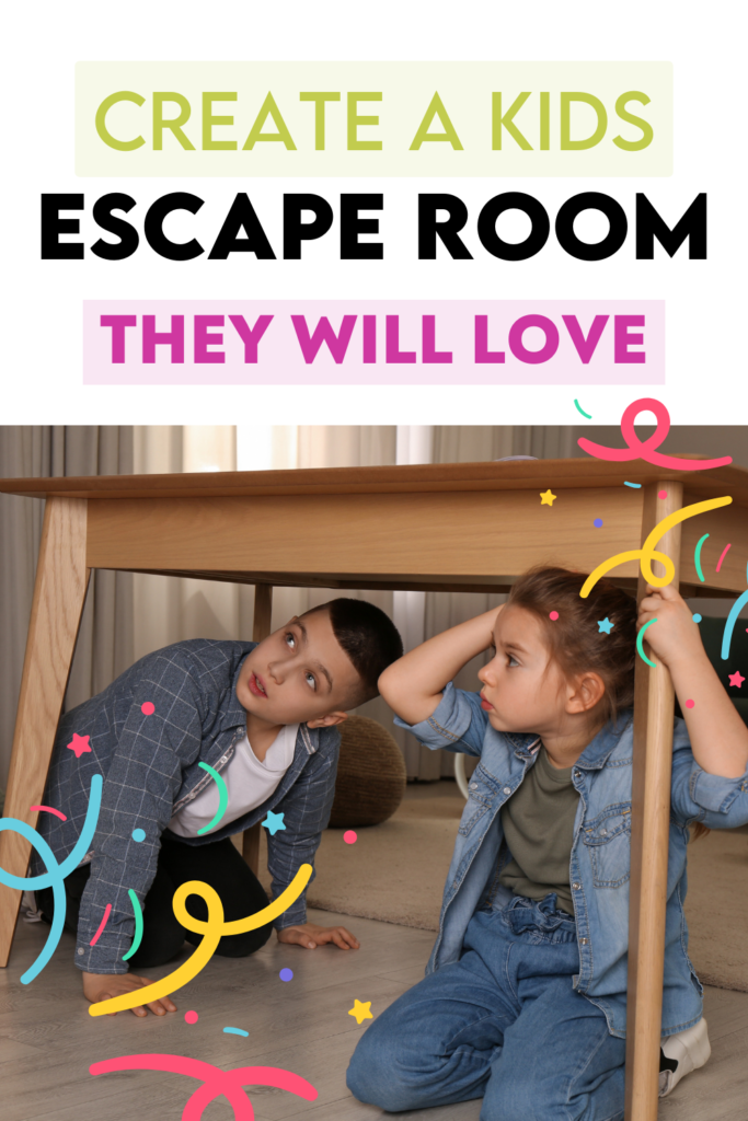 kids escape room ideas