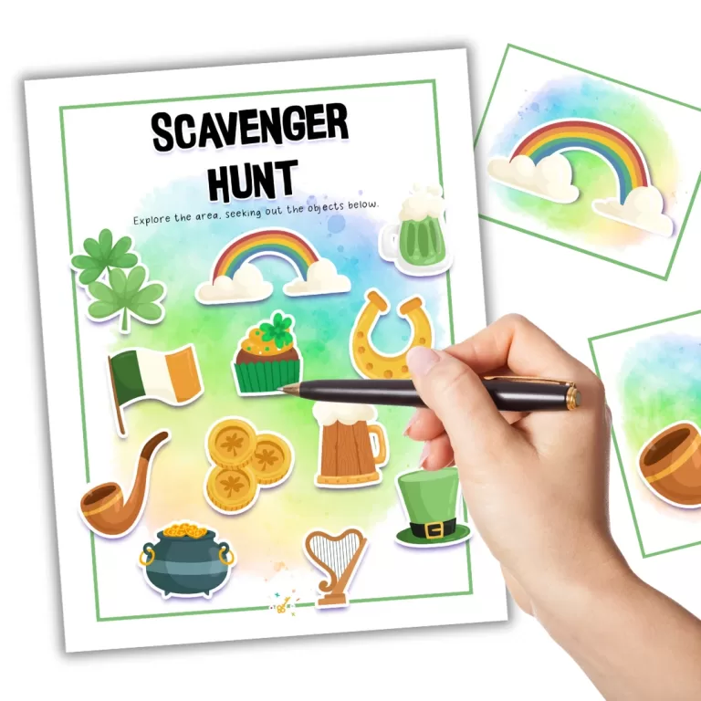 How to Organize a Kid’s St. Patrick’s Day Scavenger Hunt