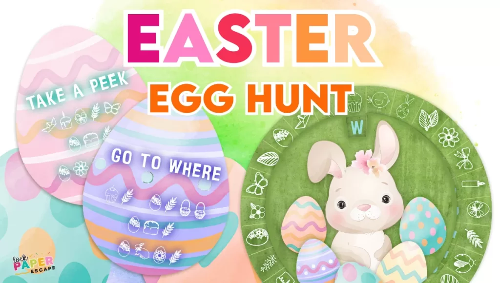 Secret code Easter egg hunt
