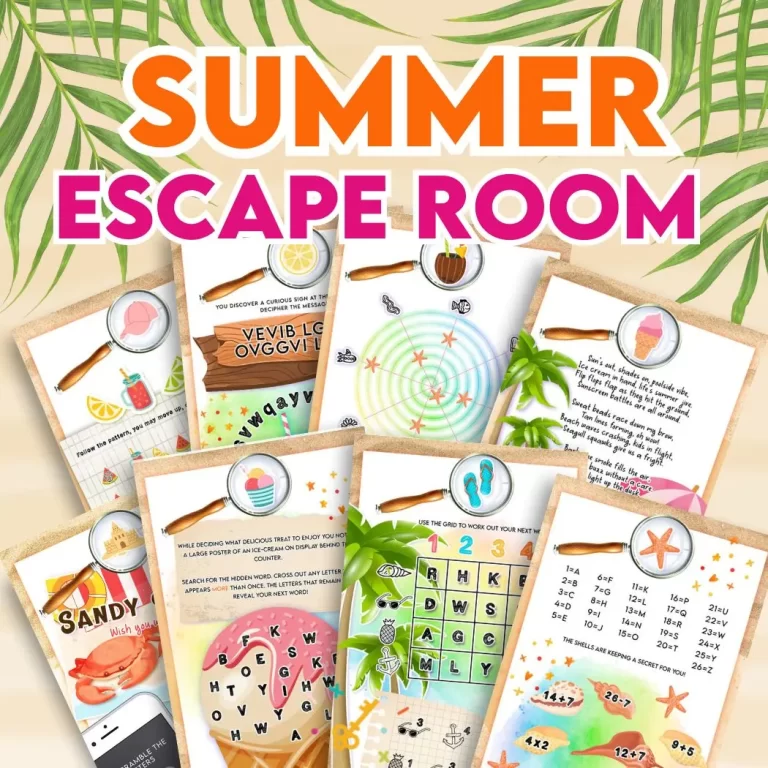 The Ultimate Summer Escape Room Game for All the Family