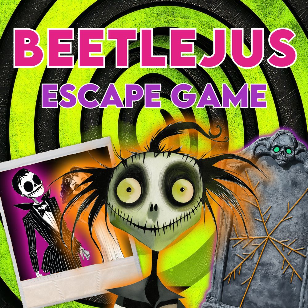 Beetlejuice Halloween Escape Room Adventure!