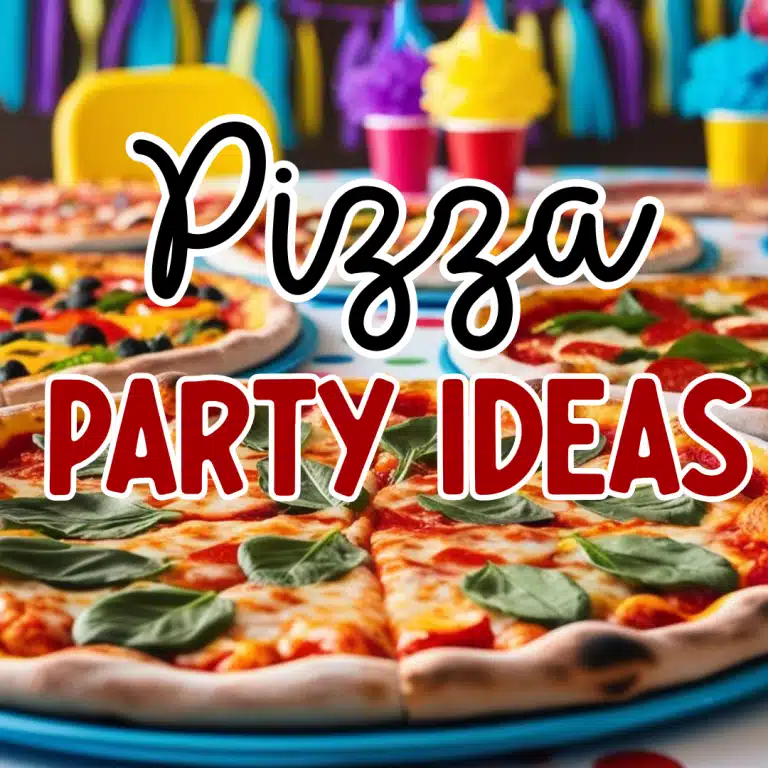 Fun Ideas for a Pizza themed Party.